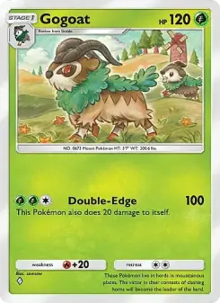 Gogoat – Carta Pokémon TCG