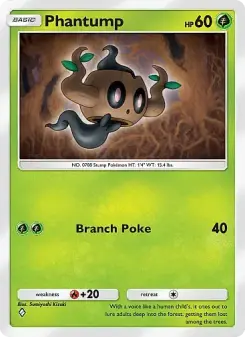 Phantump – Carta Pokémon TCG