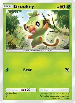 Grookey – Carta Pokémon TCG