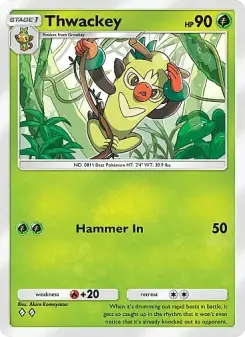 Thwackey – Carta Pokémon TCG