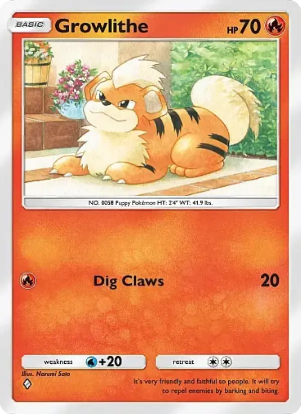 Growlithe – Pokémon TCG