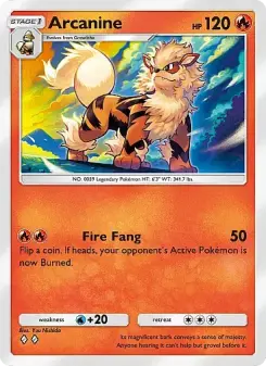 Arcanine – Carta Pokémon TCG