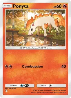 Ponyta – Carta Pokémon TCG