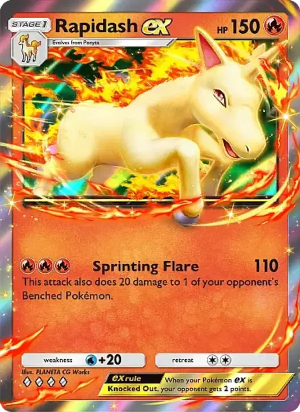 Rapidash ex – Pokémon TCG