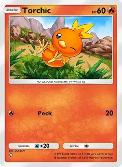 Torchic – Carta Pokémon TCG