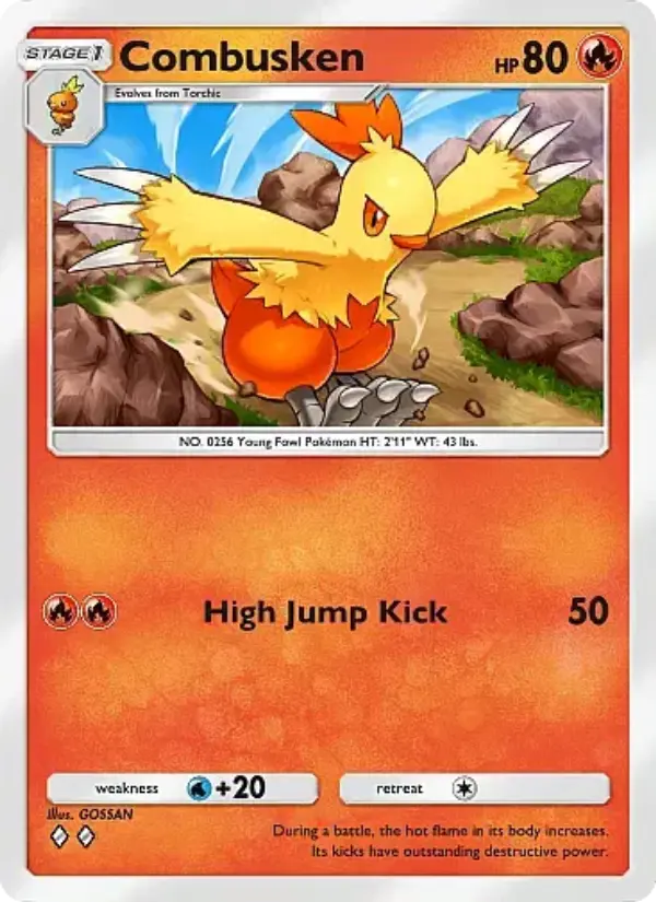 Combusken – Pokémon TCG
