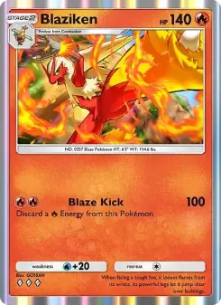 Blaziken – Carta Pokémon TCG