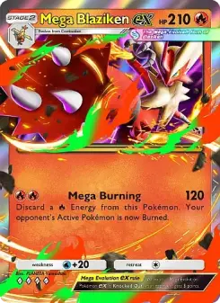 Mega Blaziken ex – Carta Pokémon TCG