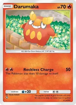 Darumaka – Carta Pokémon TCG