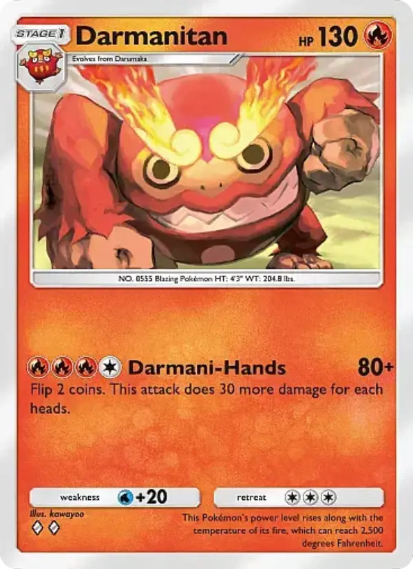 Darmanitan – Pokémon TCG