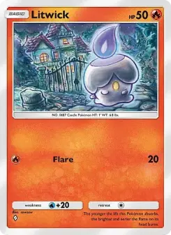 Litwick – Carta Pokémon TCG