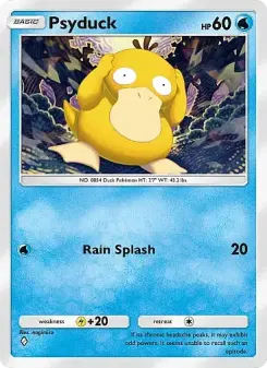 Psyduck – Carta Pokémon TCG