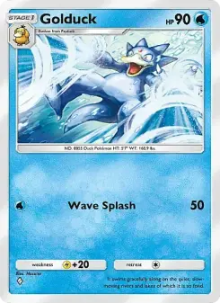 Golduck – Carta Pokémon TCG