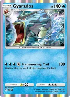Gyarados – Carta Pokémon TCG