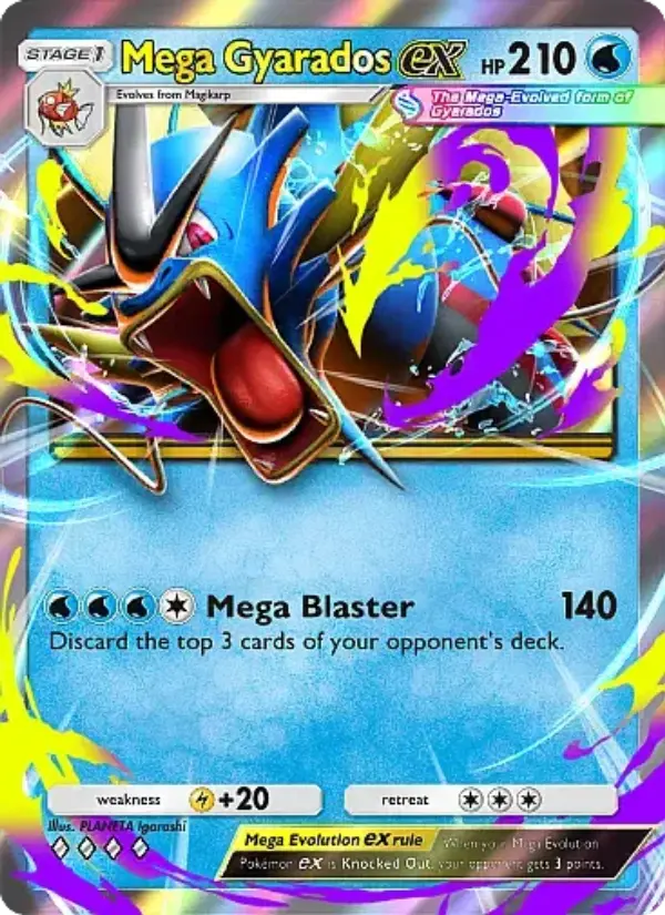 Mega Gyarados ex – Pokémon TCG