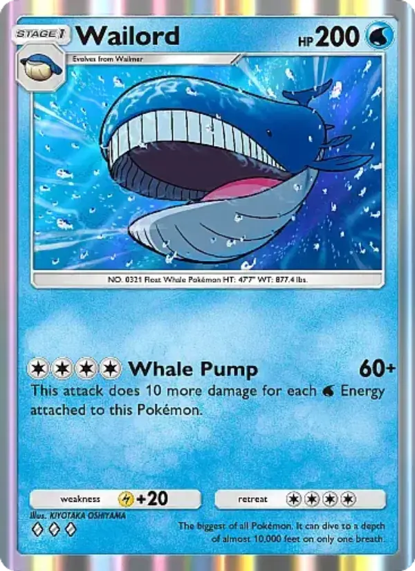 Wailord – Pokémon TCG