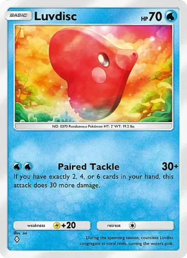 Luvdisc – Pokémon TCG