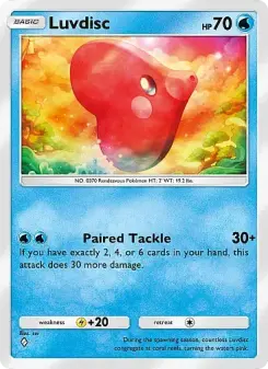 Luvdisc – Carta Pokémon TCG
