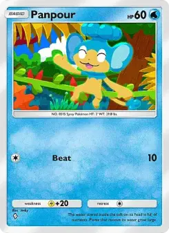 Panpour – Carta Pokémon TCG
