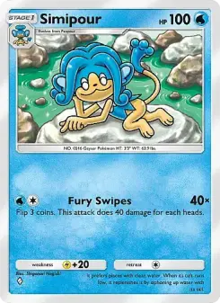 Simipour – Carta Pokémon TCG