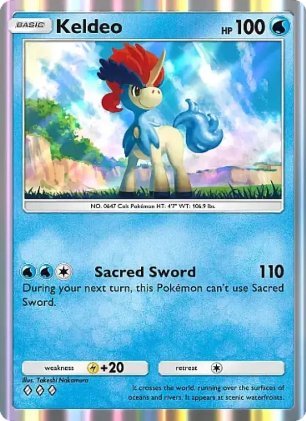 Keldeo – Pokémon TCG