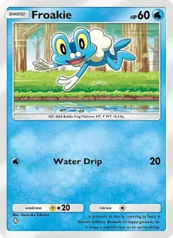 Froakie – Carta Pokémon TCG