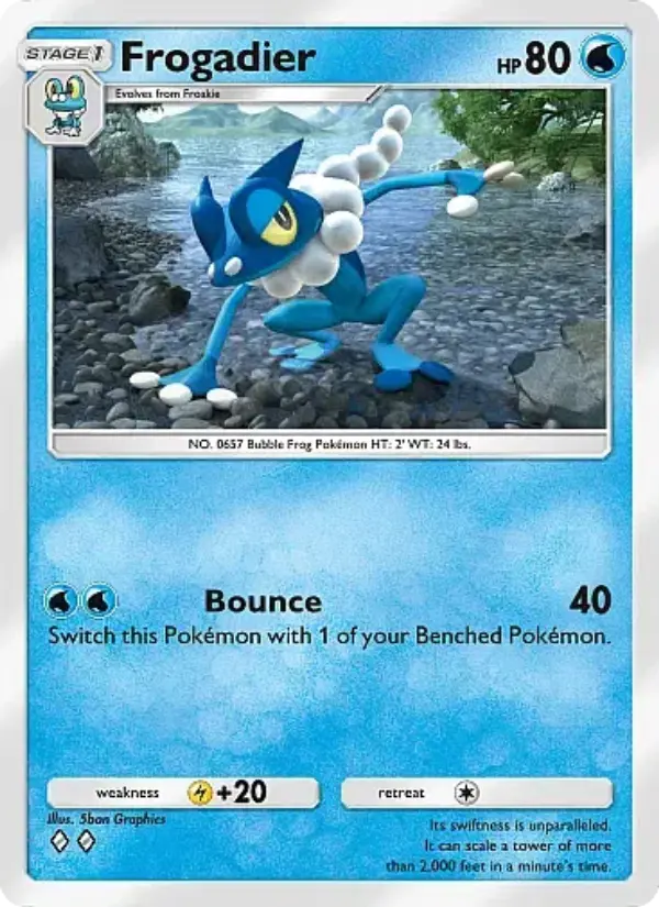 Frogadier – Pokémon TCG