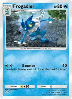 Frogadier – Carta Pokémon TCG