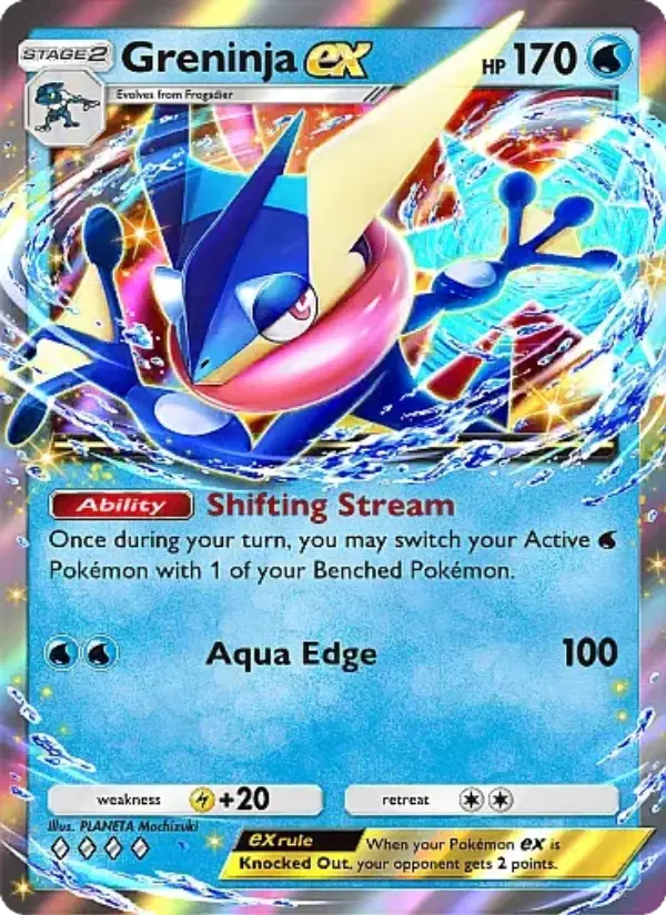 Greninja ex – Pokémon TCG