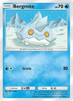 Bergmite – Carta Pokémon TCG