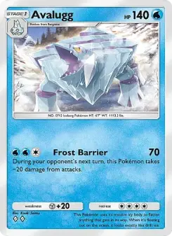 Avalugg – Carta Pokémon TCG