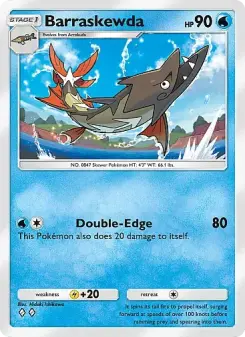 Barraskewda – Carta Pokémon TCG