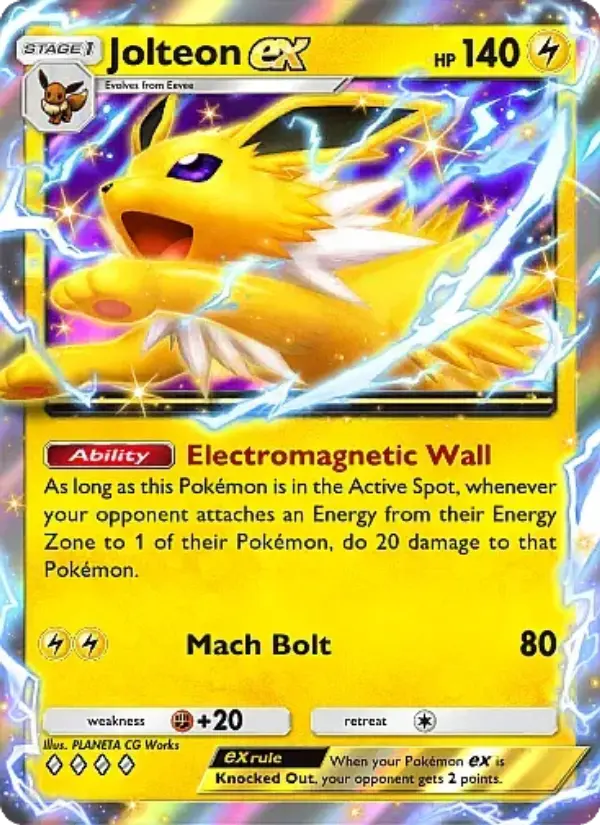 Jolteon ex – Pokémon TCG