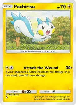 Pachirisu – Carta Pokémon TCG