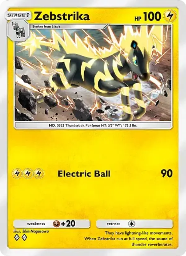 Zebstrika – Pokémon TCG