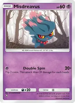 Misdreavus – Carta Pokémon TCG