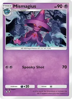 Mismagius – Carta Pokémon TCG