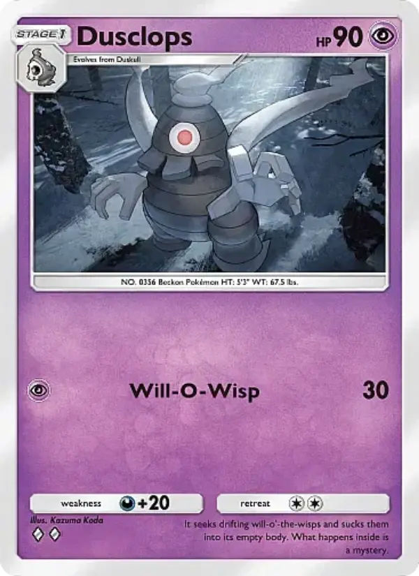 Dusclops – Pokémon TCG