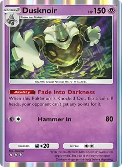 Dusknoir – Carta Pokémon TCG