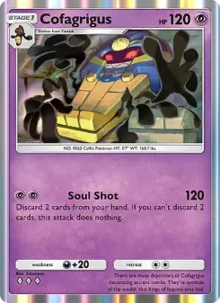 Cofagrigus – Carta Pokémon TCG