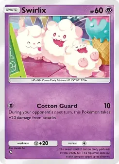 Swirlix – Carta Pokémon TCG