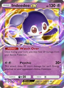 Indeedee ex – Carta Pokémon TCG