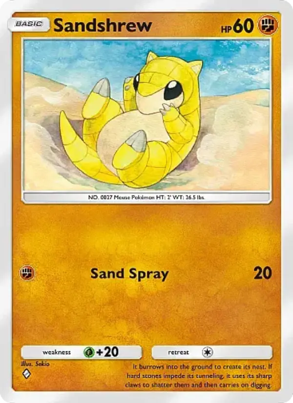Sandshrew – Pokémon TCG
