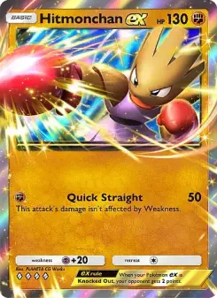 Hitmonchan ex – Carta Pokémon TCG