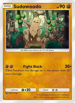 Sudowoodo – Carta Pokémon TCG