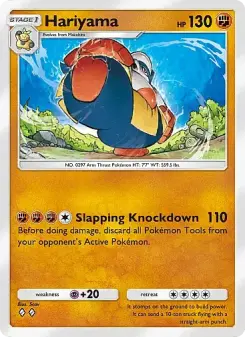 Hariyama – Carta Pokémon TCG
