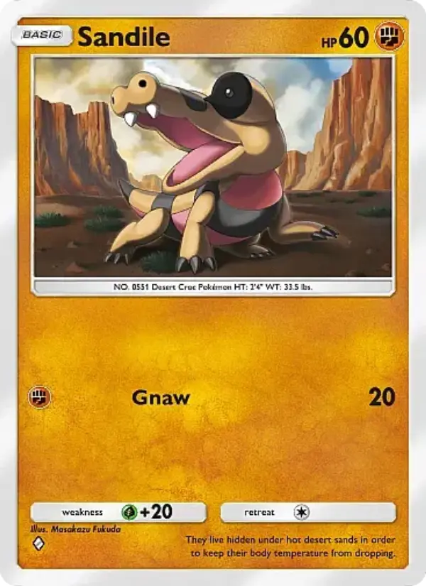 Sandile – Pokémon TCG