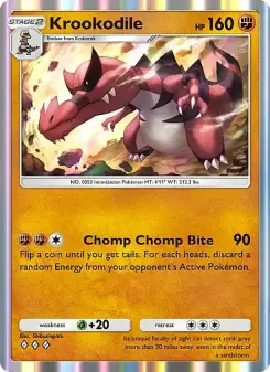 Krookodile – Carta Pokémon TCG