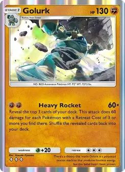 Golurk – Carta Pokémon TCG