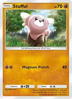 Stufful – Carta Pokémon TCG